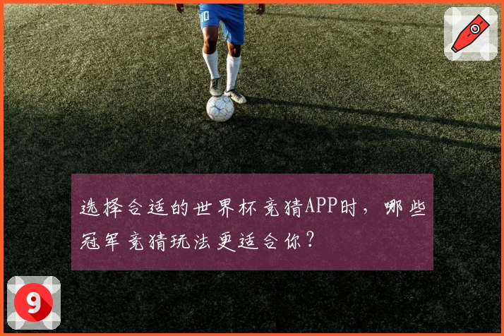 选择合适的世界杯竞猜APP时，哪些冠军竞猜玩法更适合你？